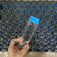 Bocaux à bonbons en forme de canette de cola de 100 ml, 200 ml, 250 ml, 330 ml, 450 ml, contenants en plastique personnalisables, bouteilles à bonbons avec couvercles de différentes couleurs