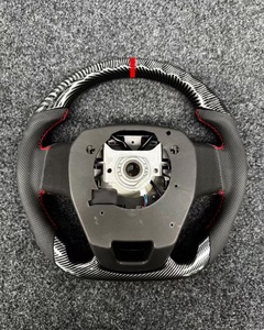 Volante de Fibra de Carbono para Toyota GR <span class=keywords><strong>Supra</strong></span> A90, Empuñadura de Alcántara con Pantalla Digital y Luces de Cambio - Product Image 6
