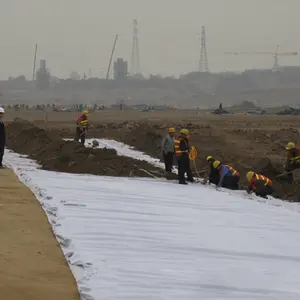 토목 섬유 직물 가격 맞춤형 폴리에스테르 폴리 프로필렌 부직포 토목 직물 가격 도로