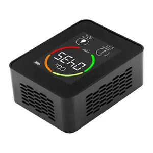 New Desktop Home Air Box Home Carbon Dioxide Sensor NDIR CO2 Meter with Temperature Humidity Display