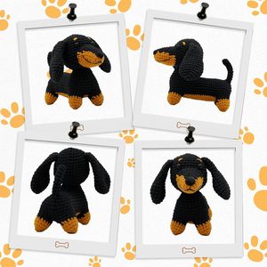 Marcapáginas Artesanal de Dachshund de Cuerpo Largo: Arte Hecho a Mano Lulong Heritage ICH - Product Image 2
