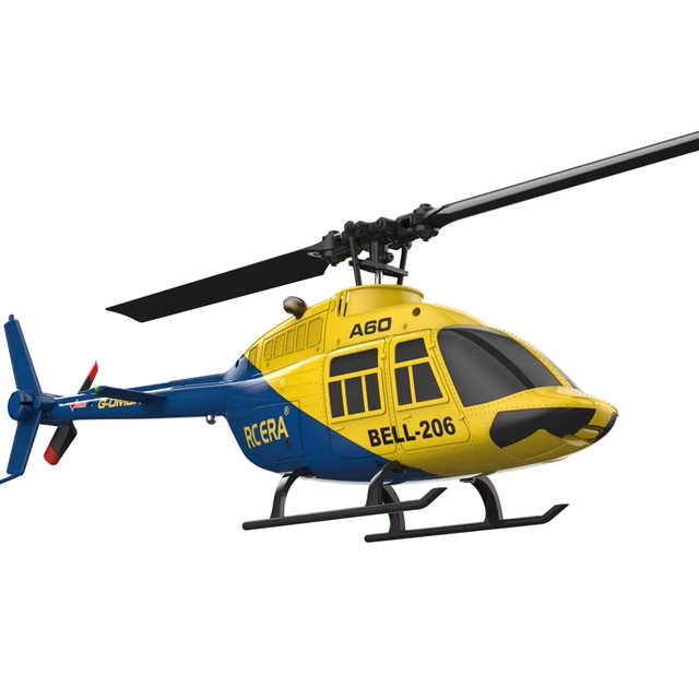 RC ERA A60 Helicopter 2.4G 6-Axis 6CH Altitude Hold Optical Flow BELL 206 MINI Remote Control Helicopter Toys