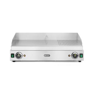 Friggitrice Professionale HENDI 230V/3500W 697x474x(H)241mm 1/3 Scanalata 2/3 Liscia Attrezzatura da Cucina Commerciale - Product Image 1