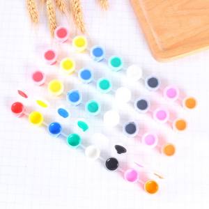 Fournitures d'art peinture <span class=keywords><strong>de</strong></span> fournitures scolaires peintures acryliques, 8*3ml coloré abstrait peinture acrylique par numéros - Product Image 5