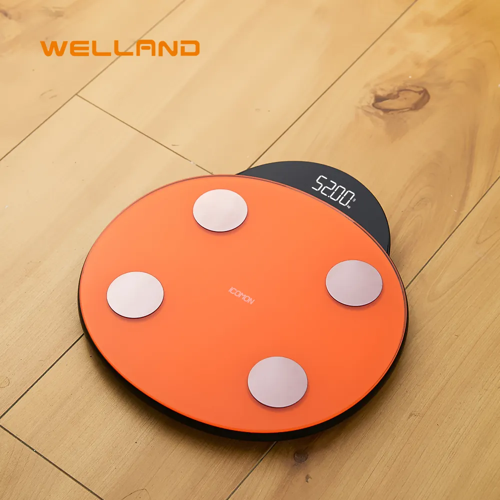 Welland bilancia pesapersone digitale umana di alta qualità con Design speciale elettronico con stampa