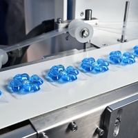 Détergent soluble dans l'eau à haute efficacité dosette de lessive Film PVA emballage de remplissage faisant la machine à dosettes de lessive