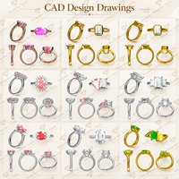 Monture de bague personnalisée en or 10K 14K 18K, platine, argent S925, adaptée à votre pierre, fabricant de bijoux OEM, usine de vente en gros, MOQ 1