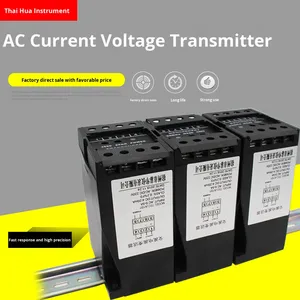 Transducteur isolé série TEC-AI, courant alternatif 0-1A/5A/10A, entrée 4-20mA, sortie 0-10V - Product Image 2