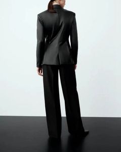 Abito doppiopetto in ecopelle da <span class=keywords><strong>donna</strong></span> spagnola personalizzato all'ingrosso - Product Image 5