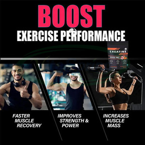 Orsi VitaSpring creatina Hcl gommose creatina monoidrato riempite caramelle gommose Sport integratori Halal 5000mg di creatina gommose - Product Image 4