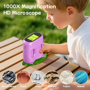 Microscopio Digitale Portatile con Schermo da 2 Pollici, Microscopio Tascabile 2in1 Telescopio e Microscopio per Bambini, Avventure all'Aperto - Product Image 5