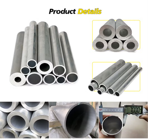 أنابيب ألومنيوم متعددة الأحجام للبناء، خفيفة الوزن ومقاومة للتآكل، أنبوب ألومنيوم مقاس 6061 7075 280×10×6000 مم - Product Image 1