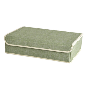 Ensemble de boîtes de rangement pour sous-vêtements <span class=keywords><strong>YOUNA</strong></span>, tissu non tissé, pliable, fait à la main, 46x31x12cm, boîte de rangement à quatre tiroirs pour la chambre à coucher, grille - Product Image 6