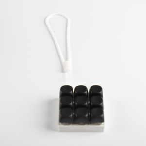 Mía căng thẳng cứu trợ Keychain variour Màu sắc PC 9 phím keyca0ps <span class=keywords><strong>Fidget</strong></span> giải nén đồ chơi cơ khí <span class=keywords><strong>Key</strong></span> Keycaps Keychain - Product Image 2