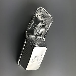 Bol en aluminium argenté de haute qualité, jetable, de qualité alimentaire, pour la cuisine, la restauration et la pâtisserie - Product Image 3