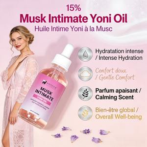 Aceite Íntimo Musk para la Zona V, Hidratación Vaginal, Confort, Lavado Íntimo y Bienestar General, Ligero, Absorbe Rápidamente, Deja la Piel Suave - Product Image 1