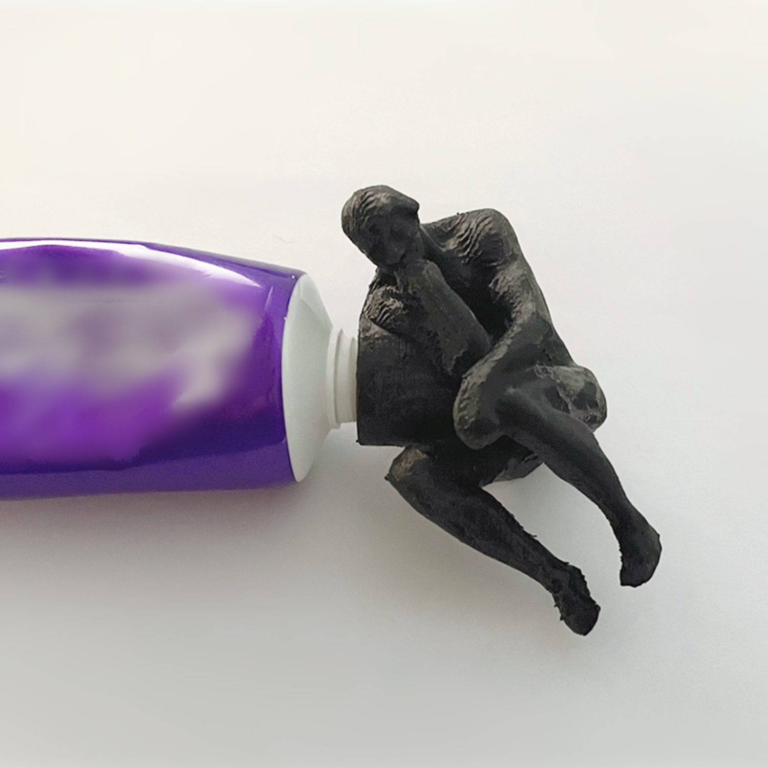 Дропшиппинг агент Shopify колпачки Забавный выдавливатель для зубной пасты мужской для кетчупа соуса горчичного тюбика смолы ремесла подарок