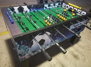 Mesa de Futbolito de MDF, Sistema Operado con Monedas, Mesa de Juego, Mesa Divertida para Gimnasio - Product Image 3