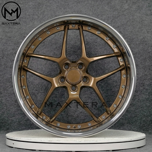 Jantes Maxtera Forged Custom Blitz 03 <span class=keywords><strong>2</strong></span> pièces style JDM pour Nissan Silvia Skyline 350Z 240SX Supra IS250 300 NSX Acura, jantes en alliage - Product Image 5