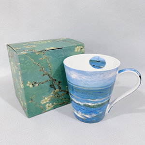 Taza de Porcelana Fina con Pintura de <span class=keywords><strong>Van</strong></span> <span class=keywords><strong>Gogh</strong></span>, Estilo Europeo de Alta Gama, Taza de Té de Lujo - Product Image 4