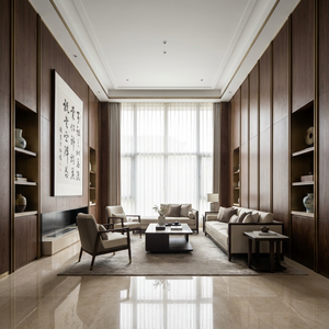 Progettazione Professionale CE di Layout Domestici, Design Grafico per Soggiorno in Stile Postmoderno, Personalizzazione OEM ODM per Casa, Design <span class=keywords><strong>3D</strong></span> - Product Image 2