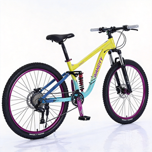 WANDYY 27.5インチ フルサスペンション マウンテンバイク 1x9速 油圧ブレーキ - Product Image 6