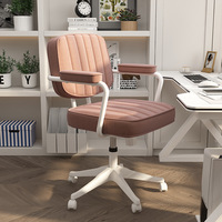 Chaise moderne d'ordinateur de bureau à domicile dossier rotatif de levage chaise d'étude de dortoir confortable et sédentaire tissu bureau E-Sports