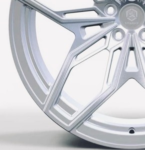Ruedas de Aleación de Una Pieza GEASCO 23x12 |   Aluminio Negro de Alto Rendimiento 112 PCD/20 ET para Autos Deportivos/Nuevos de Alto Rendimiento - Product Image 1