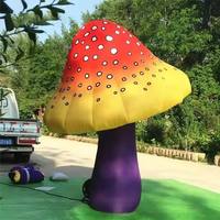 Décoration de champignons gonflables pour un pays des merveilles |   Terrain de jeux interactif gonflable personnalisé et accessoires de festival