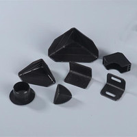35/50/60/80/87mm noir plastique coin protecteur papier Carton emballage Anti-collision matériel livraison Express bord protecteur