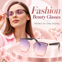 Lunettes Intelligentes 5.3 à Verres Dégradés, Protection UV, 180 mAh, 5-6h d'Autonomie Musicale, Charge Magnétique, TR90, Double Haut-parleur, Audio Ouvert