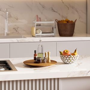 21 inch Keo Gỗ lười biếng <span class=keywords><strong>Susan</strong></span> cho bảng Top, bàn xoay bằng gỗ phục vụ Khay cho charcuterie bảng, thêm lớn Vòng lười biếng <span class=keywords><strong>Susan</strong></span> - Product Image 5