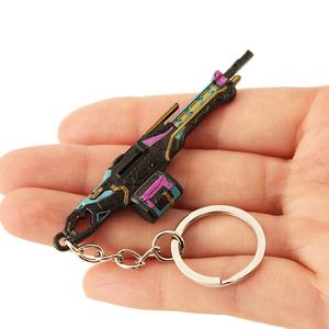 Valorant Gun Llavero Nuevo Producto 9cm Mini Metal Valorant Gun Llavero Personalizado Gaia'S Vengeance Vandel - Product Image 5