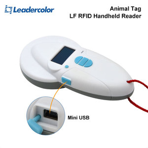 Wholesale 134.2kHz ISO11784/85 RFID <strong>Reader</strong> ABS Material FDX / HDX Animal Tag LF RFID Handheld <strong>Reader</strong> - Product Image 1