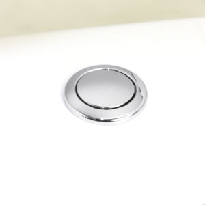 T2134 מצופה כרום עיצוב מודרני כפתור סומק יחיד לסערה 33a החלפת שירותים עם התקנה קלה - Product Image 4