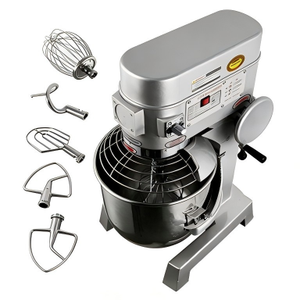 Mélangeur à spirale électrique automatique avec bol amovible, idéal pour la pâte à pizza et diverses applications de boulangerie - Product Image 5