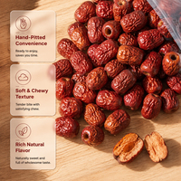 OEM Bulk Gezaagde Rode Dadels Natuurlijk Zoete Zachte Kauwbare Jujube Fruit Groente Snack Klaar om te Eten 12 Maanden Houdbaarheid Heerlijk