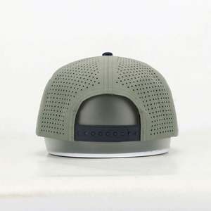 Casquettes de sport BSCI personnalisées en gros, 5 panneaux, imperméables, 100 % polyester, pour le golf, le baseball et la course, pour hommes et femmes - Product Image 5