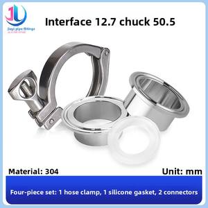 Embout cielette sanitaire en acier inoxydable 304 316 Tri-Clamp 3A, ensemble de cielettes Tri-Clover <span class=keywords><strong>DIN</strong></span> 3A SMS HQL 1/8"-4" - Product Image 5