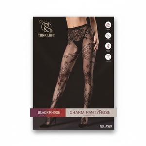 Tinta unita personalizzabile collant/collant stampati per le donne di taglia lunga lunga XL sottili trasparenti con Spandex stile Sexy - Product Image 1