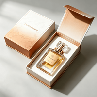 Boîte Cadeau de Parfum Personnalisée Écologique 30ML 50ML avec Design Gratuit, Emballage Magnétique Finition Mate Certifié FSC pour Votre Marque