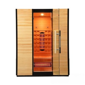 Sauna de Infrarrojos Lejanos para 3 Personas, Estilo Moderno, Bajo EMF, Seca, Envío de Fábrica, OEM/ODM, con Control por Wifi - Product Image 1