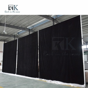 High Quality Wedding Background Aluminum Pipe and Drape Kit Backdrop for Trade show Booth Wedding Decor - Product Image 2