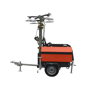Đáng tin cậy 5.17kw 6KW di động Trailer ánh sáng tháp cho khai thác mỏ xây dựng thể thao sự kiện bền im lặng loại cho cơ sở hạ tầng trang web - Product Image 3