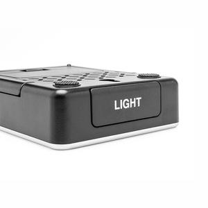 Relógio Digital de Parede/Mesa LCD Personalizado com Logo, Medidor de Temperatura e Umidade, Termômetro Higrômetro com Luz de Fundo e Relógio - Product Image 6