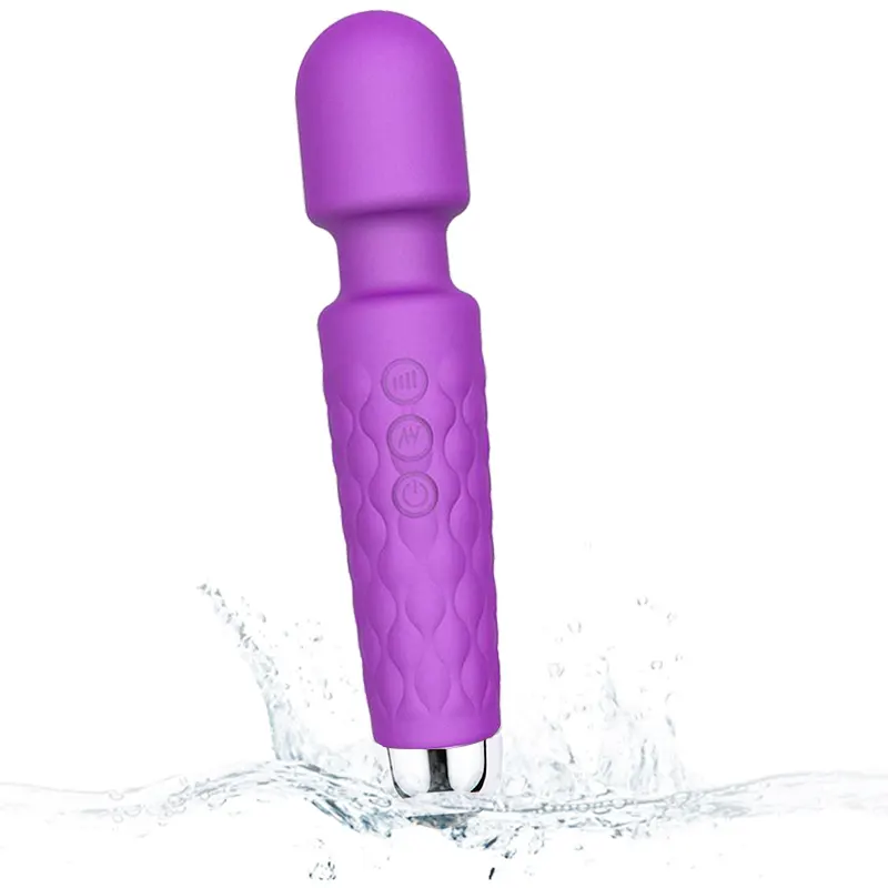 Mini massager della bacchetta vibratore senza fili della ragazza bacchetta massager potenza hitachi ragazza bacchetta massaggiatore