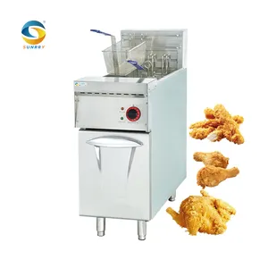 Commercial Electric Chips Frier Deep Fryers Machine Deep Fryer With Single Tank