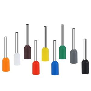 כלי רכב נחושת חיווט crimp e6008 סוג ניילון בידוד ניילון בידוד קר לחץ חוט חוט חוט בצורת מחט - Product Image 4