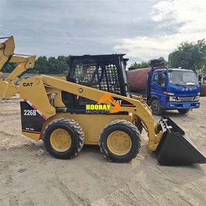 Precio de fábrica Usado Cat 226B3 Mini Tamaño Excavadora con patín con bajas horas de trabajo para la venta - Product Image 2