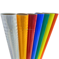 Feuille réfléchissante prismatique haute intensité FT Optics, vinyle acrylique réfléchissant imprimable, fournisseur chinois pour les panneaux de signalisation routière